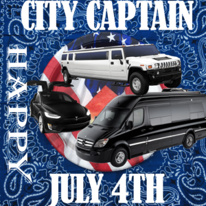 City Captain July 4th Transportation Service