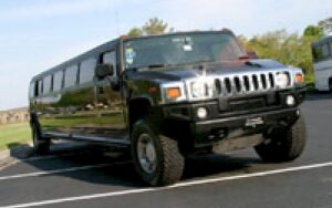 Black Hummer Limo in San Diego, CA EXTERIOR