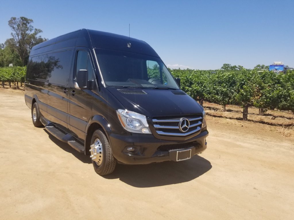 City Captain Mercedes Sprinter Limo exterior