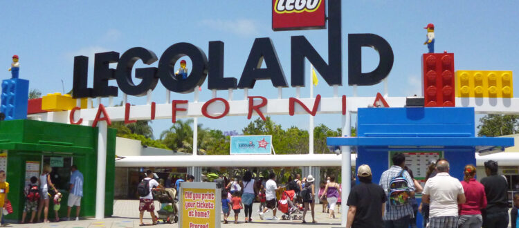 Legoland California Transportation Entrance