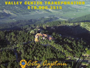 Valley Center Transportation with City Captain to San Diego Airport, LAX, CBX and Limousine Services.