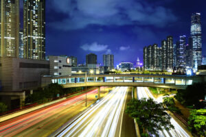 shuttle service in a highway-in-city