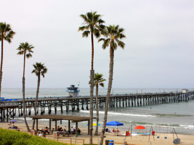 beach-view-in-orange-county-of-san-clemente-pier-from San Diego city captain transportation