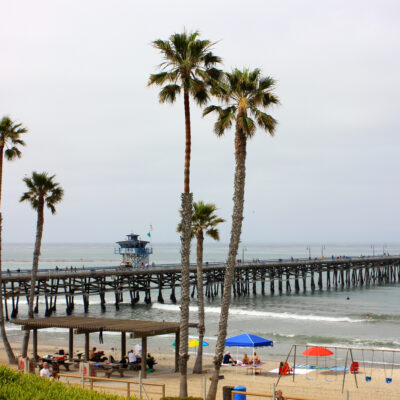 beach-view-in-orange-county-of-san-clemente-pier-from San Diego city captain transportation